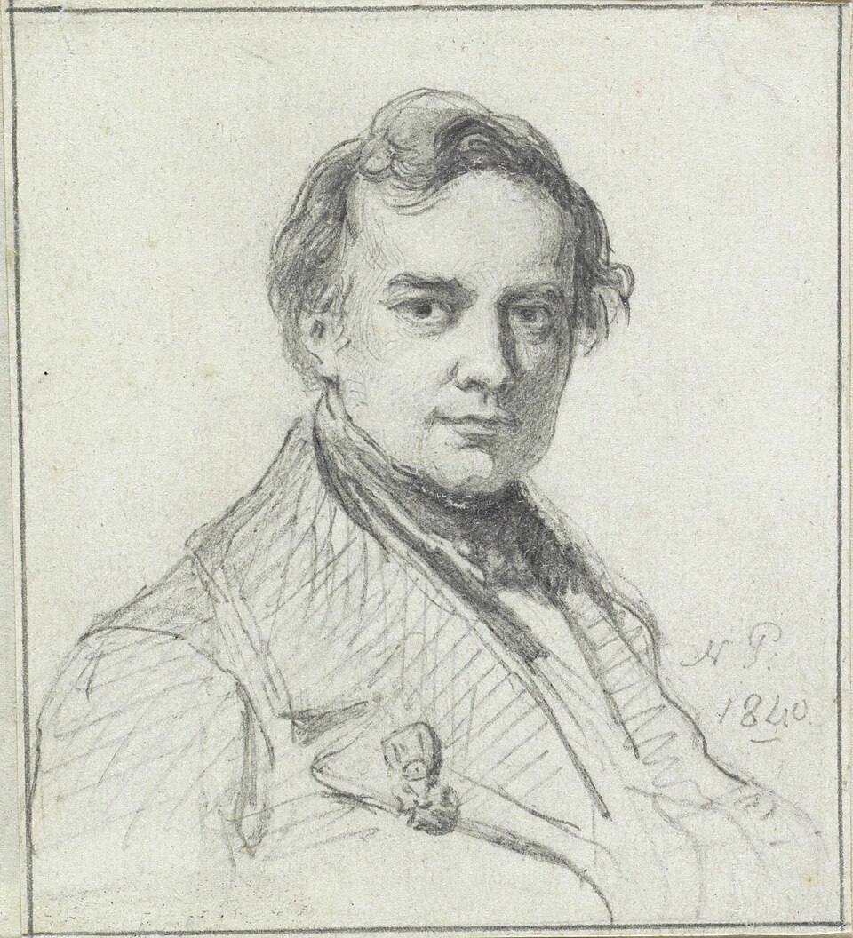 Portret van Jan Willem Pieneman